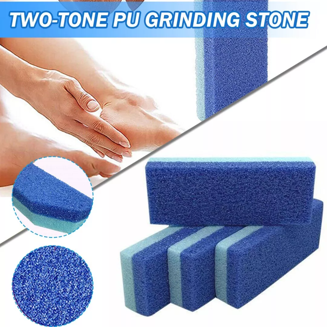 4 PACK Foot Pumice Stone Sponge for Feet Hard Skin Callus Remover and  Scrubber