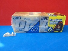6 Pack JVC Digital Video Cassettes DV60 Made in Japan New  Sealed