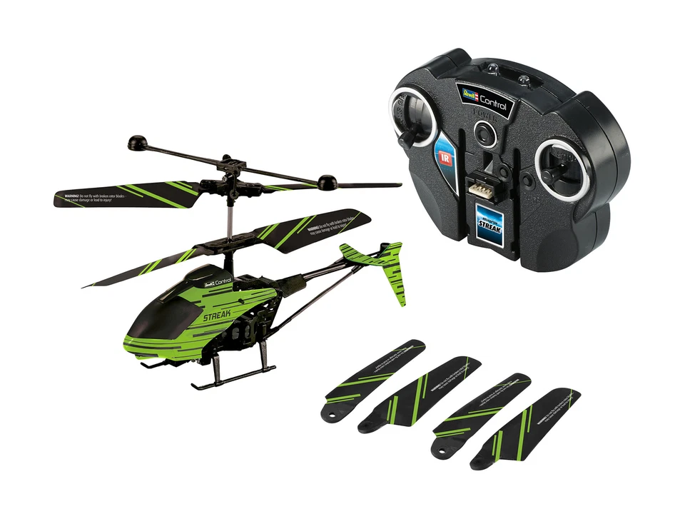 Helikopter Glow In The Dark Streak RC Fernsteuerung REVELL - Bild 3 von 4