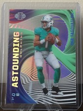 2020 Panini Illusions Astounding Emerald #2 Tua Tagovailoa ROOKIE Miami Dolphins