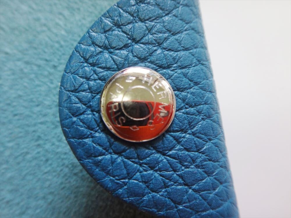 HERMES Notebook Cover Ulysse PM Agenda blue | eBay