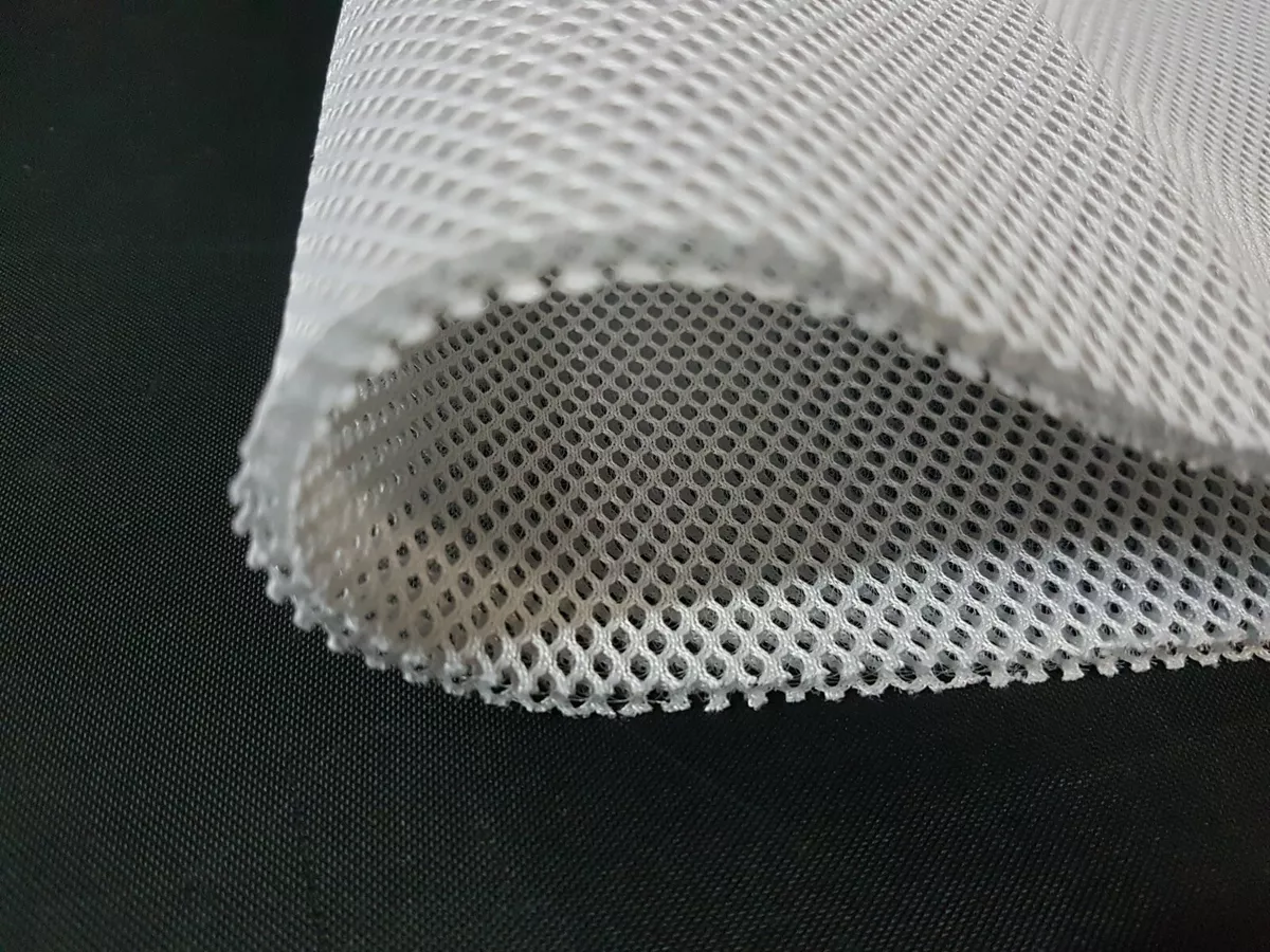 4mm* - SILVER GREY - 3D SPACER MESH FABRIC - BAGS BACKPACKS & MORE - 142cm  wide