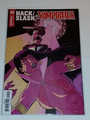 HACK/SLASH VS VAMPIRELLA #2 VARIANTE B NM + (9,6 ODER BESSER) DYNAMIT 2017