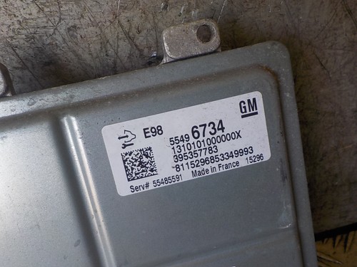 MOTORE VAUXHALL ASTRA K 2016-IN POI 1.6 B16DTU ECU 55496734 - Foto 4 di 10