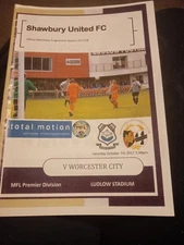 MFL Premier Division    Shawbury Utd v Worcester City    7/10/17.