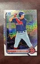2022 Bowman - Chrome Prospects Blaze Jordan #BCP-58 Mojo Refractor (RC)