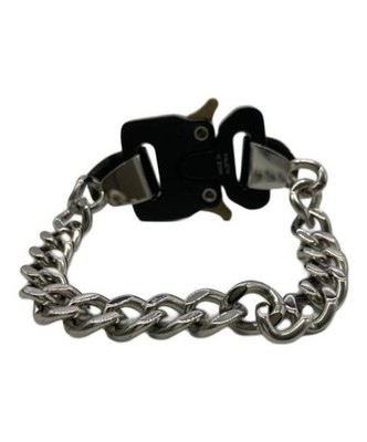 1017 ALYX 9SM Cobra Buckle Bracelet Black x Silver | eBay