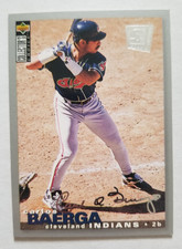 1995 Collector's Choice SE Silver Signature #118 Carlos Baerga Indians
