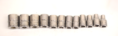 #ad Snap On 112TMMY 12pc 1 4quot; Drive 6 Point Metric Shallow Socket Set 5–15 mm $124.99