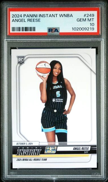 2024 Panini Instant WNBA #249 Angel Reese PSA 10 Gem Mint Rookie RC