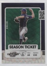2021 Panini Contenders Season Ticket Optic Green Wave Prizm Tyler Glasnow 1hs9