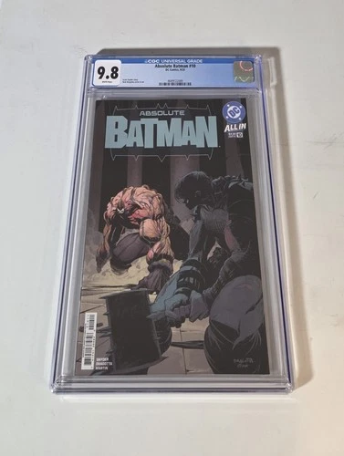 Absolute Batman #10 CGC 9.8 Graded Cover A 1st Print Nick Dragotta Bane Origin