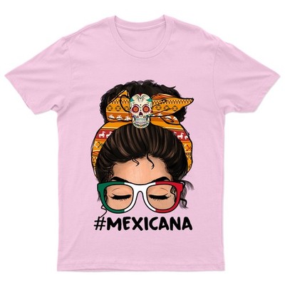 Mexicana Sugar Skull Kultur T-Shirt Unisex Geschenk Retro Lustig Damen Vintage