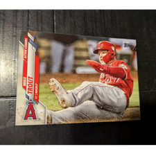 Topps 2020 Update Series Mike Trout Angels U-119 Active Leaders Baseball