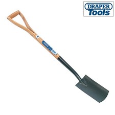 Draper Border Spade Ash Handle Gardeners Carbon Steel Garden 14305
