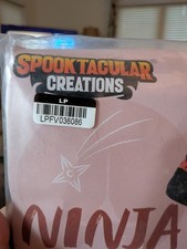 Spooktacular Creations Ninja Costume for Kids,Deluxe Black, Small 5 to 7 Yrs