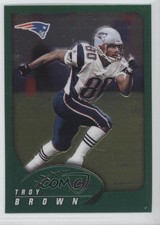 2002 Topps Chrome Troy Brown #68 9ap