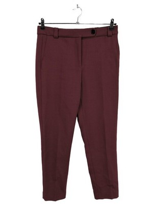 SANDRO Stoffhose Damen Hose Gr. DE 40 rot Business-Look