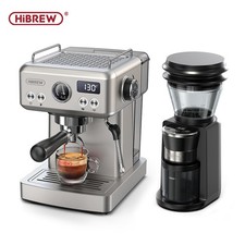 HiBREW H10A Semi-Auto 20Bar, 58mm Portafilter & Temp Control • For Hot/Cold Brew