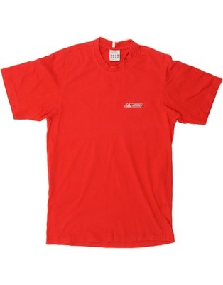 Adidas Herren T-Shirt Oberteil Medium Rot Baumwolle DN39