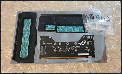 Asus Z790 Extreme ROG DIMM.2 H5 Gen4 Extension Card with Heatsinks & Screws 502