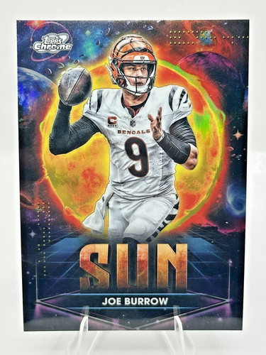 2025 Topps Cosmic Chrome Joe Burrow Sun (RAW)