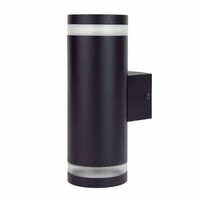 Grafner Wandlampe AußEnleuchte Lampe Aluminium Beleuchtung Up&Down Schwarz