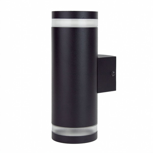 Grafner Wandlampe AußEnleuchte Lampe Aluminium Beleuchtung Up&Down Schwarz-image