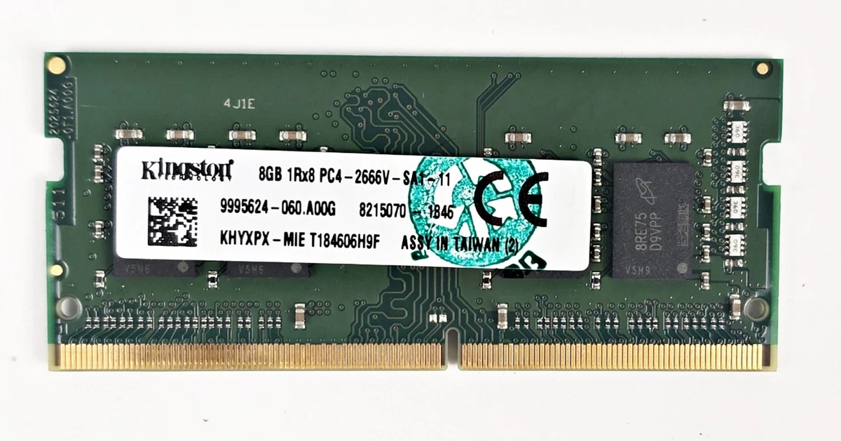 Kingston DDR4 SDRAM 8 GB Capacity per Module Memory (RAM) for sale