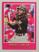 2024 Topps Heritage - 1975 Baseball Sensations Oneil Cruz #75BS-10