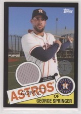 2020 Topps 1985 Topps Baseball Relics Black 175/199 George Springer #85R-GS qf8