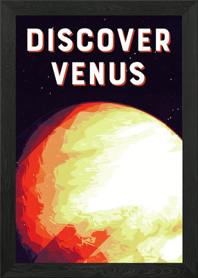 Gerahmtes Wandbild Poster Leinwandbild Venus entdecken Bild