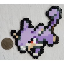 Rattata Menu Icon Pokemon Perler Bead Pixel Art