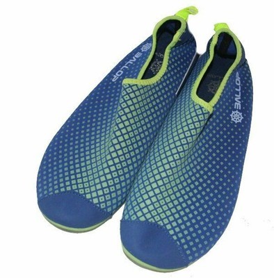 S3 BADESCHUHE BADEN WASSERSCHUH BLAU GELB BALLOP AQUA FIT SCHUH Gr. 41 42  NEU