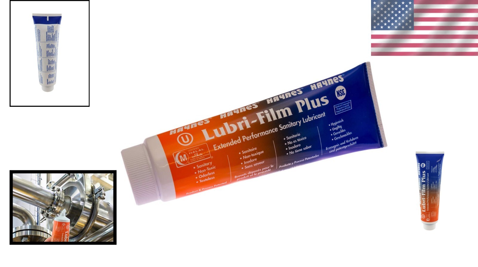 как выглядит Food-Grade Lubricant Haynes Lubri-Film Plus, 4 oz - NSF Registered фото
