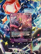 One Piece TCG English OP10-071 Donquixote Doflamingo Alt Art SR NM Condition 