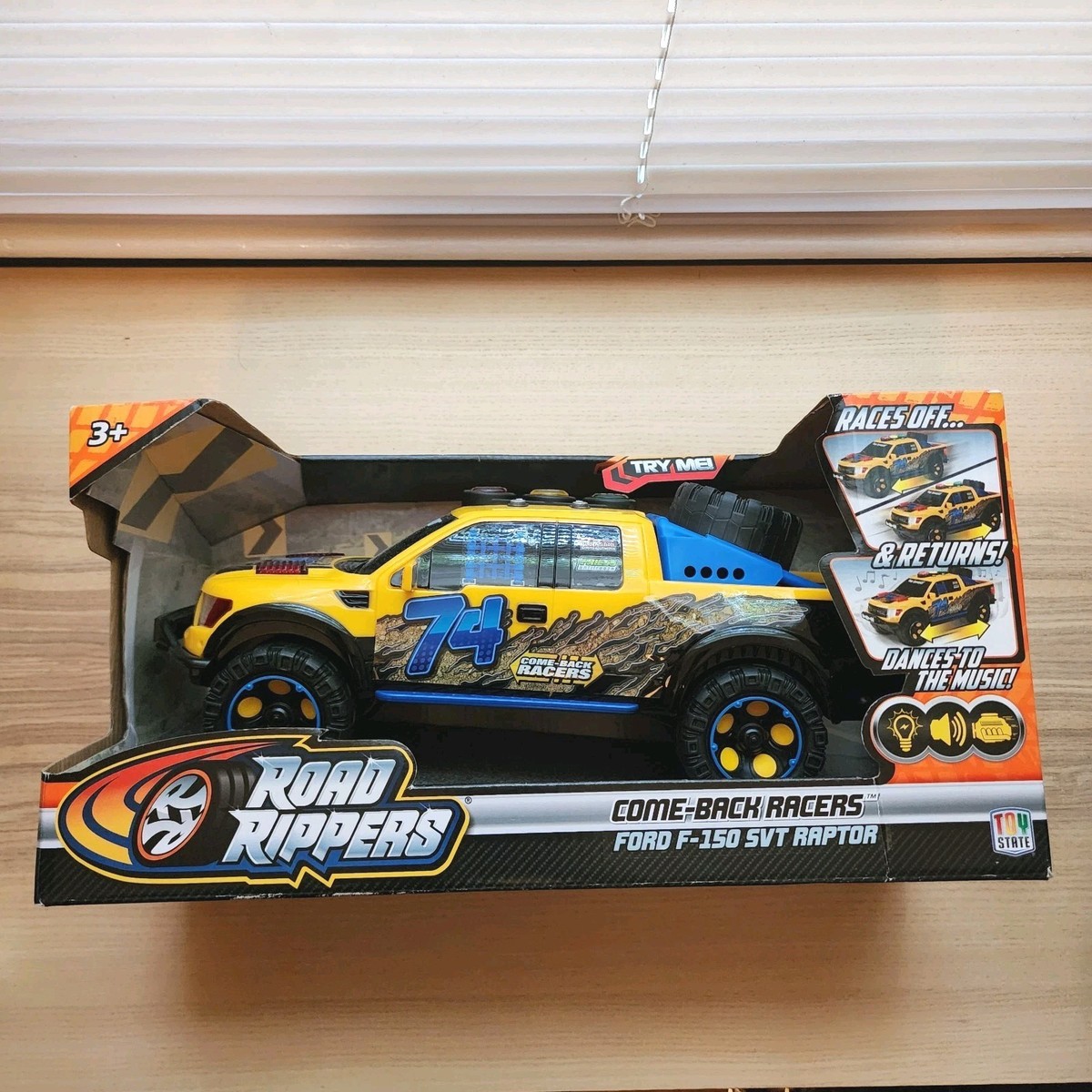 RARE Toy State Road Rippers Ford F-150 SVT Raptor 2015 ~ NEW