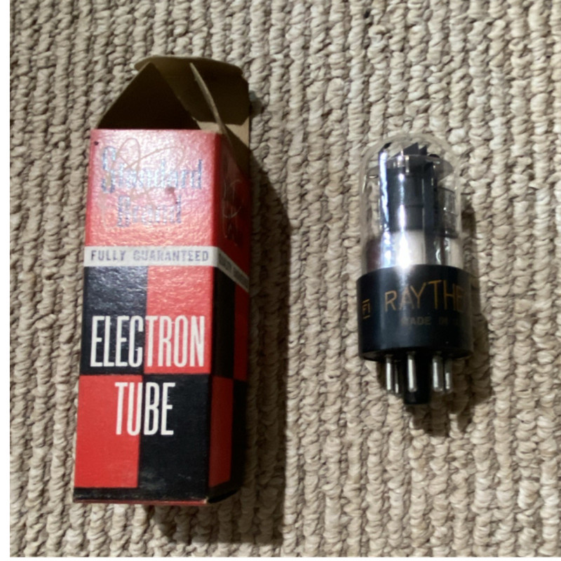 Eight 6K6-GT 6K6-G Radio Tube Made in USA 