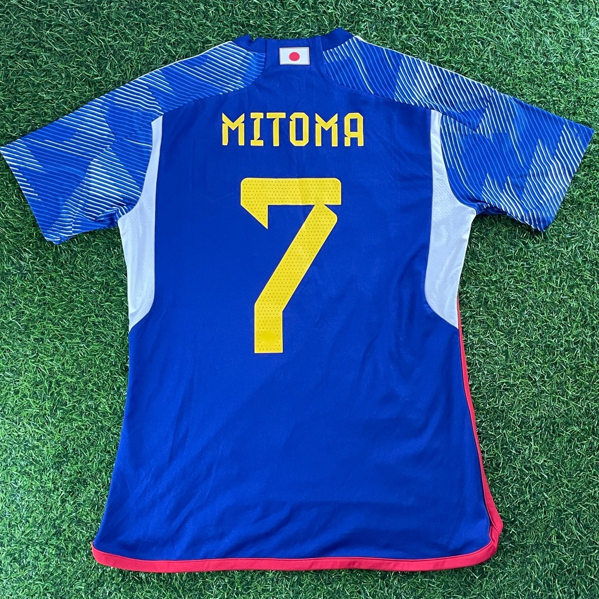 Kaoru Mitoma Japan 2022 Official Jersey Shirt Kit - JPN XL / US L