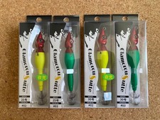 Anisakis Glamor Sutte Squid Fishing Lure Set 4 pcs Glow Keimura 25/30