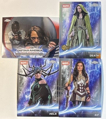 Topps 2025 Topps Chrome Marvel Debut Refractor Lot 4 Ruth Bat-Seraph Death