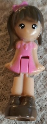 Seltene Vintage Bluebird 1990 Polly Pocket Puppenfigur 4 cm