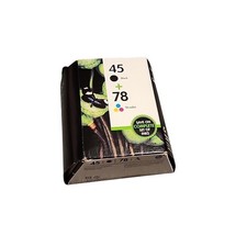 HP 45 Black & 78 Tri-Color Ink Cartridge Combo Pack - Genuine & Sealed. Expired