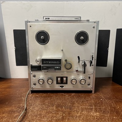Vintage Aiwa TP-1001 StReel to Reel Tape Recorder See Description