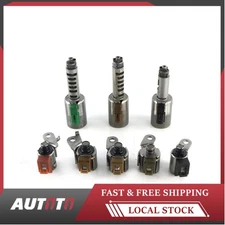 8x Solenoids Kit AW55-50SN AW55-51SN AF33-5 RE5F22A AW235 For Volvo V50 V70 S40