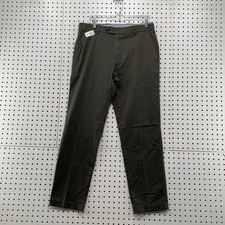 Brooks Brothers Advantage Chino Milano Pants Mens 32x30 Olive Houndstooth