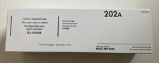  New HP 202A Black Original LaserJet Toner Cartridge, CF500AM - M254, MFP M281