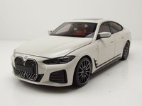 Bmw I4 M50 2022 Weiß Metallic Modellauto 1:18 Minichamps