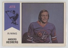1974-75 O-Pee-Chee WHA Anders Hedberg #17 0o5t