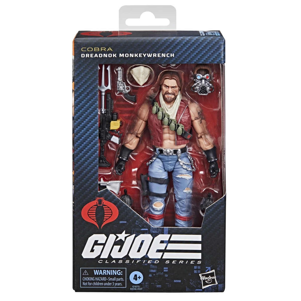 Hasbro G.I. Joe Classified Series Dreadnok Monkeywrench 6-Inch